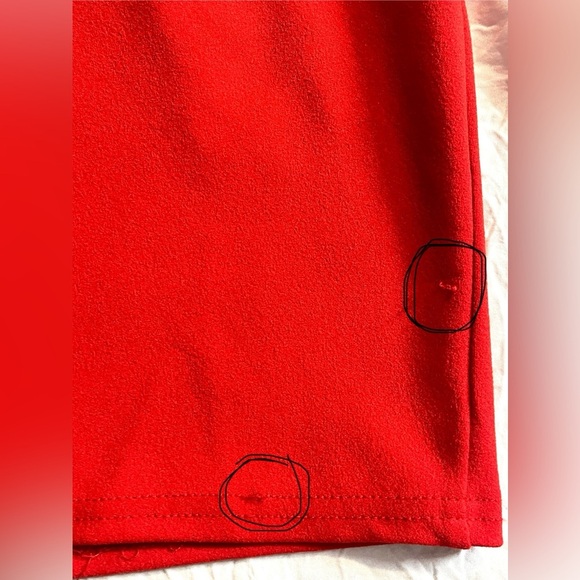 Windsor Elegant Red Lace Dress Size Small - Picture 3 of 13